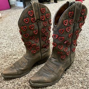 Eight second angel cowgirl boots